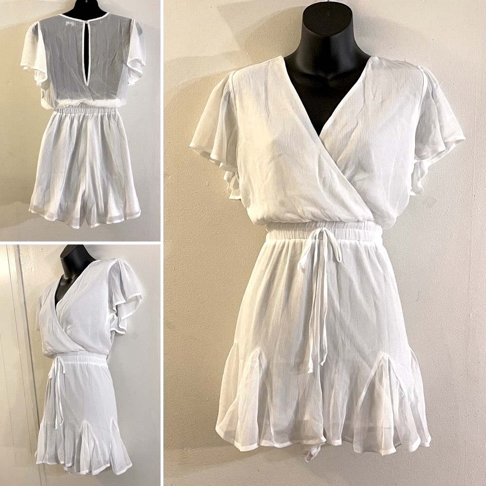 Trixxi Sheer Romper